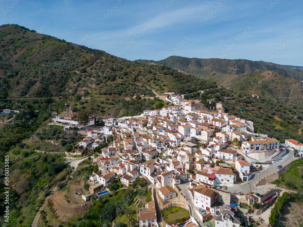 municipio de Cútar en la comarca de la Axarquía de Málaga, España	