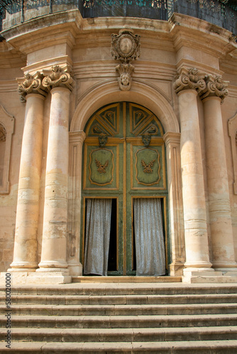 San Giovanni baroque church in Scicli © laudibi