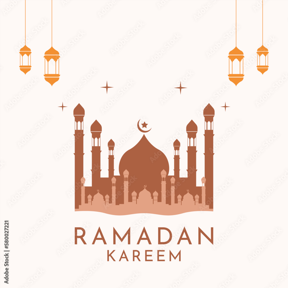 background for ramadan on 23th march. Suitable to place on content with that theme