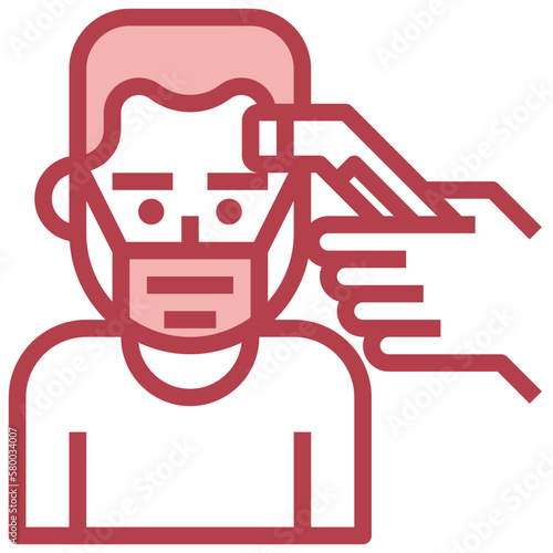 temperature line icon,linear,outline,graphic,illustration