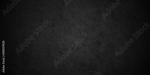   Black texture chalk board and black board background. stone concrete texture grunge backdrop background anthracite panorama. Panorama dark grey black slate background or texture.