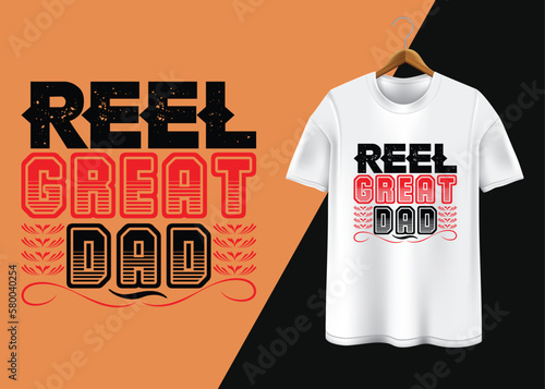 Fishing Typography T-shirt Design Minimalist T-shirt Design