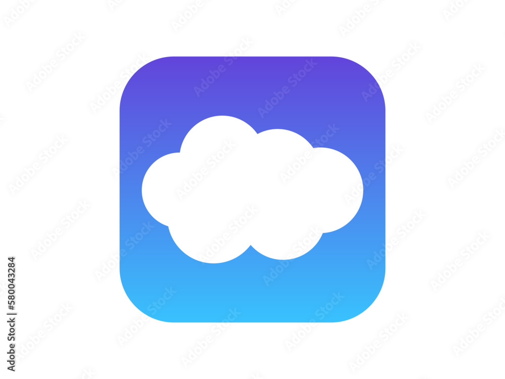 Cloud computing logo design vector Cloud computing logo design vector