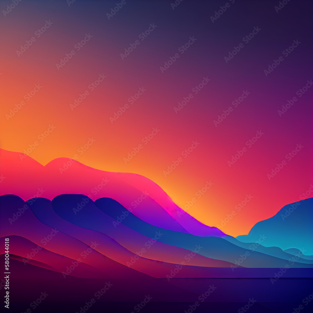 background gradient in a calm pastel color scheme