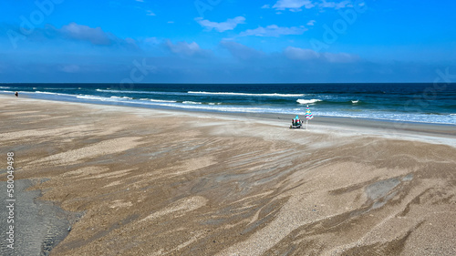 The beach at Little Talbot Island State Park near Amelia Island, FL