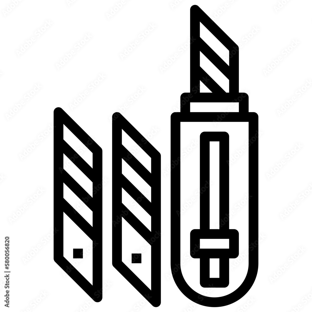 cutter line icon,linear,outline,graphic,illustration cutter line icon,linear,outline,graphic,illustration