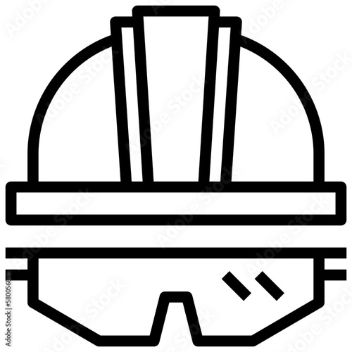 helmet line icon,linear,outline,graphic,illustration