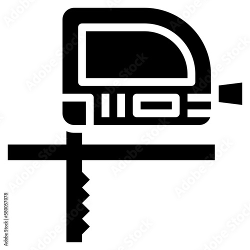 fretsaw line icon,linear,outline,graphic,illustration