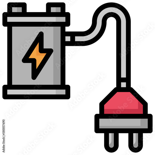 poles line icon,linear,outline,graphic,illustration
