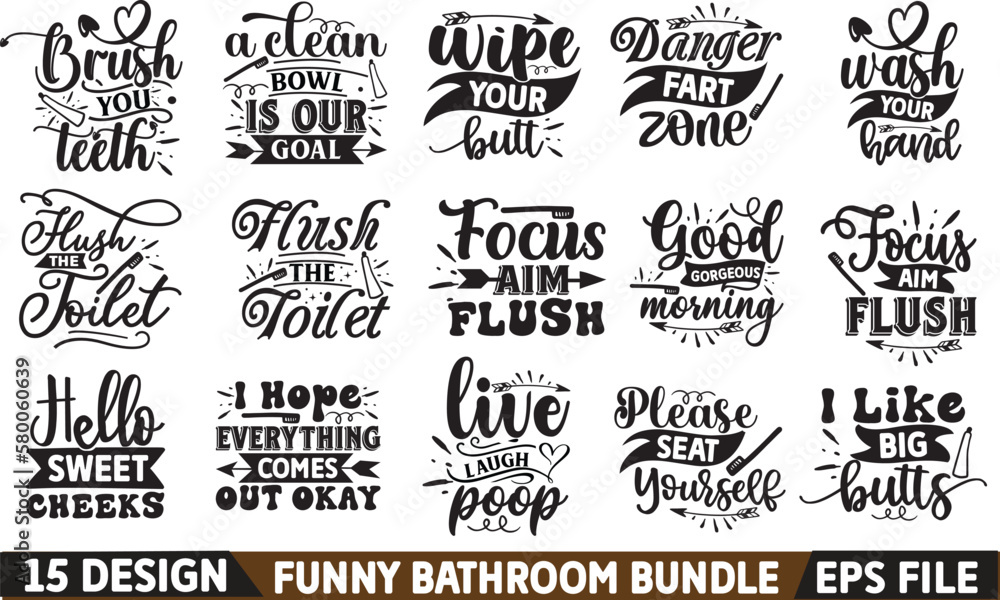 Funny Bathroom SVG Bundle, Funny Bathroom SVG design, Bathroom SVG Bundle, Bathroom SVG design ...