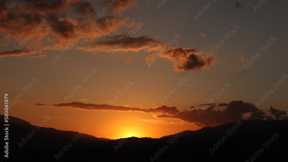 Obraz premium Faszination Sonnenuntergang