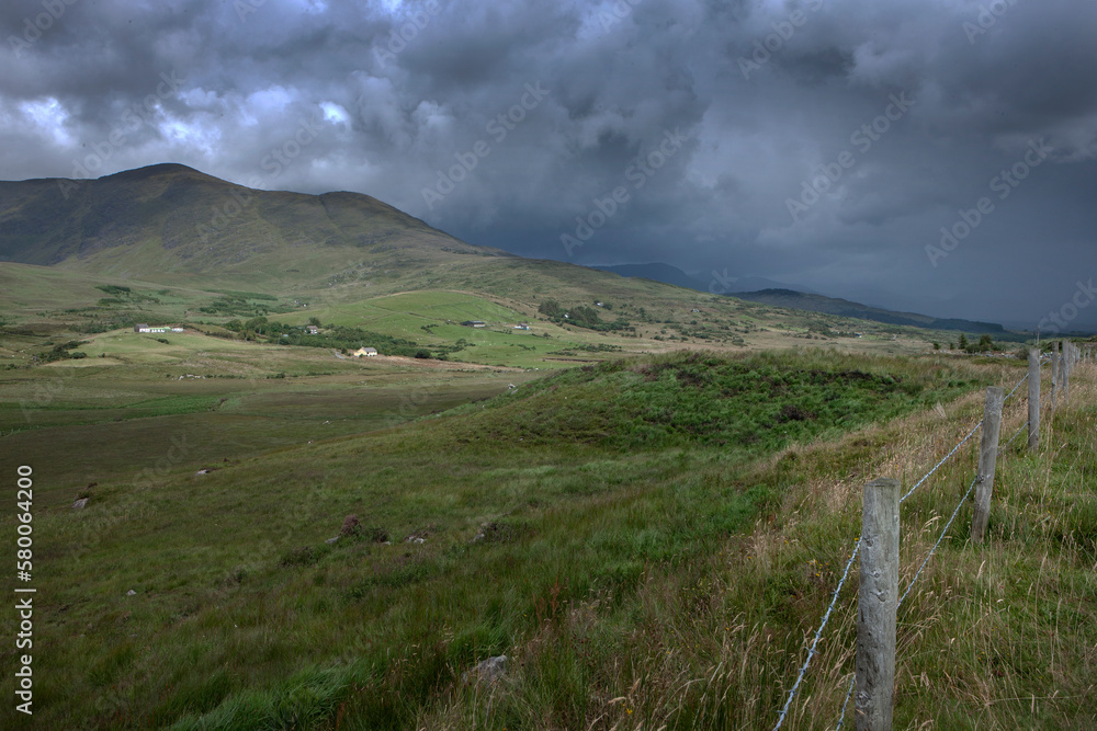 Hills. Ring of Kerry. Westcoast Ireland.