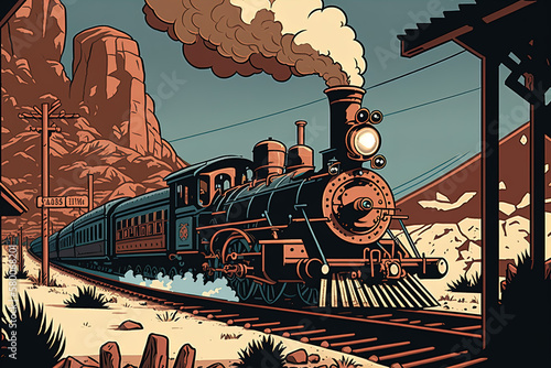 Riding the Rails: A Nostalgic Journey through the Old West