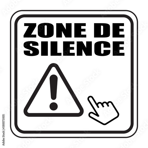 Logo zone de silence.
