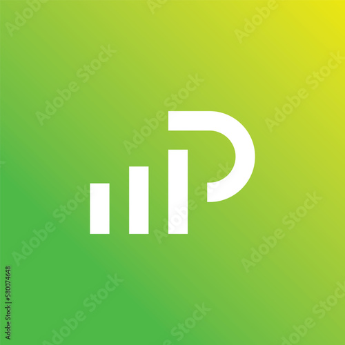 letter p investmen logo