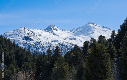 Meribel 3 Vall  es ski resort view