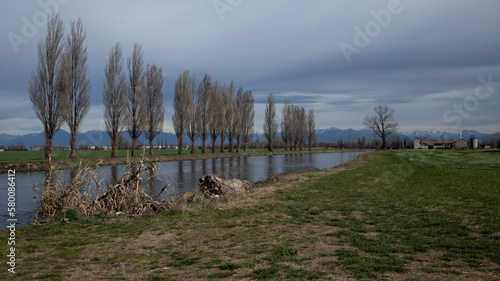 Lombardy, north taly , amazing landscapes near the Adda river