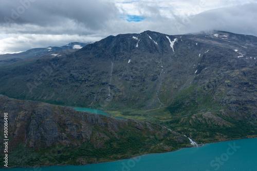 Wild landscape of Jotunheimen National Park, Norway