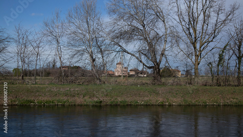 Lombardy, north taly , amazing landscapes near the Adda river