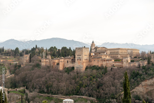 Alhambra  Granda  Andalusia  Spain