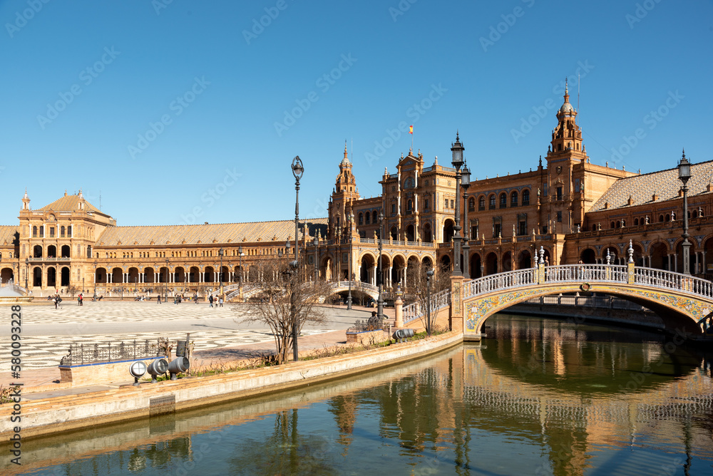 Plaza de España, Sevilla, Andalusia, Spain