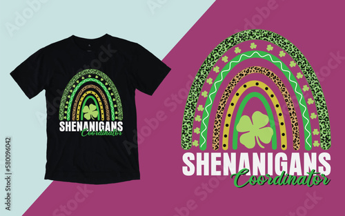 Shenanigans Coordinator, St. Patrick's Day T shirt