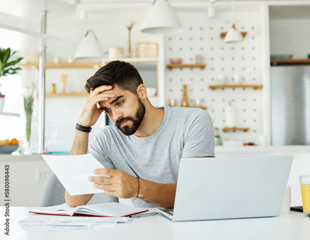 man computer laptop bill finance problem debt worried sad tax paper budget document unhappy payment paying money calculating business man computer laptop bill finance problem debt worried sad tax paper budget document unhappy payment paying money calculating business