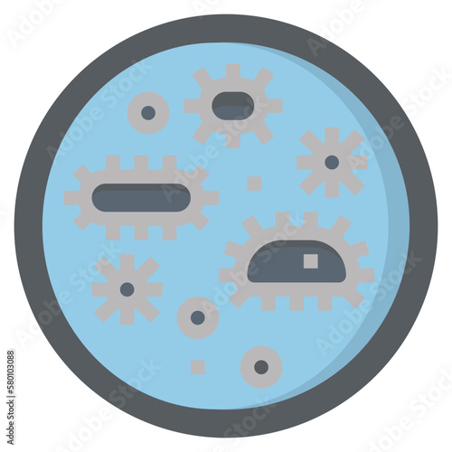 biology line icon,linear,outline,graphic,illustration