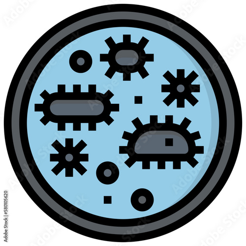 biology line icon,linear,outline,graphic,illustration
