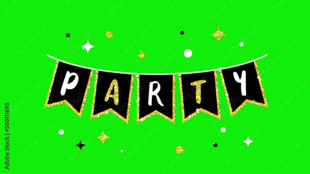 Animated footage of graduation accessories, celebrating graduation