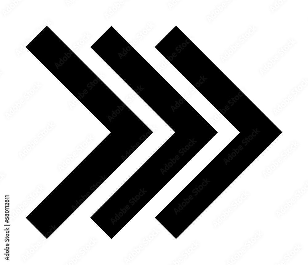 arrow, right, navigation, triple icon. Element of direction icon. Signs and symbols collection icon for websites, web design, mobile app on white background arrow, right, navigation, triple icon. Element of direction icon. Signs and symbols collection icon for websites, web design, mobile app on white background