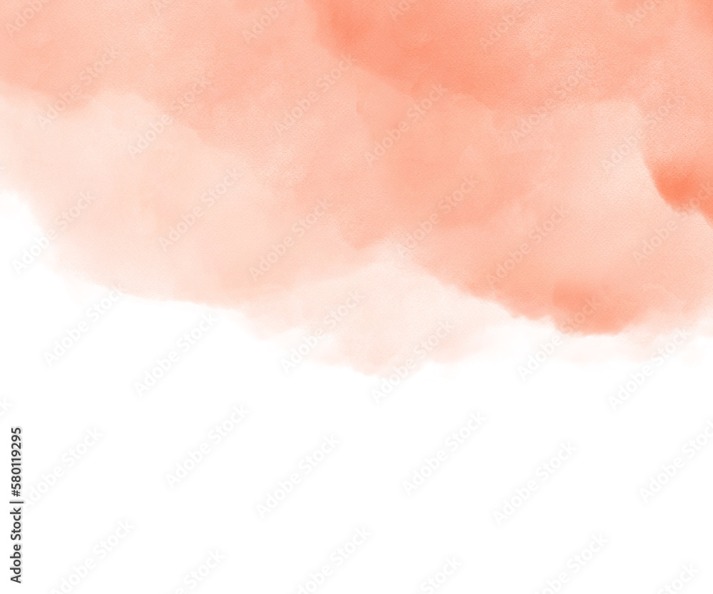 Fototapeta premium Soft color mixed watercolor background