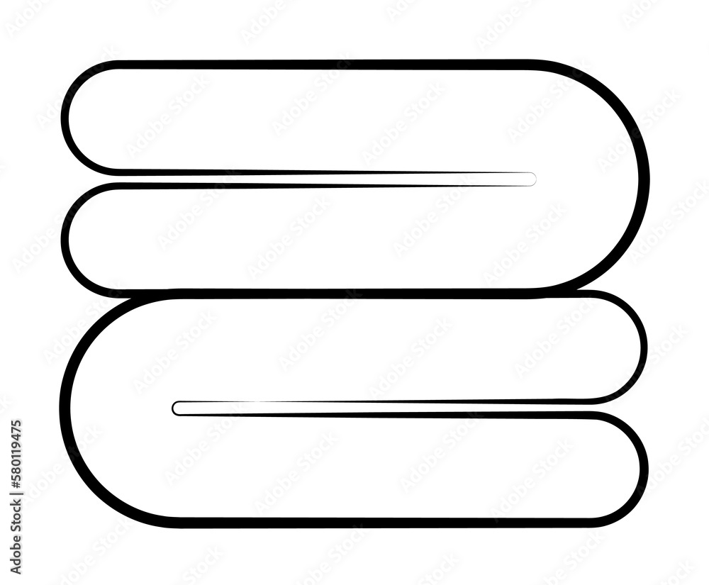 Towels icon. Element of alternative medicine icon for mobile concept and web apps. Thin line Towels icon can be used for web and mobile on white background Towels icon. Element of alternative medicine icon for mobile concept and web apps. Thin line Towels icon can be used for web and mobile on white background