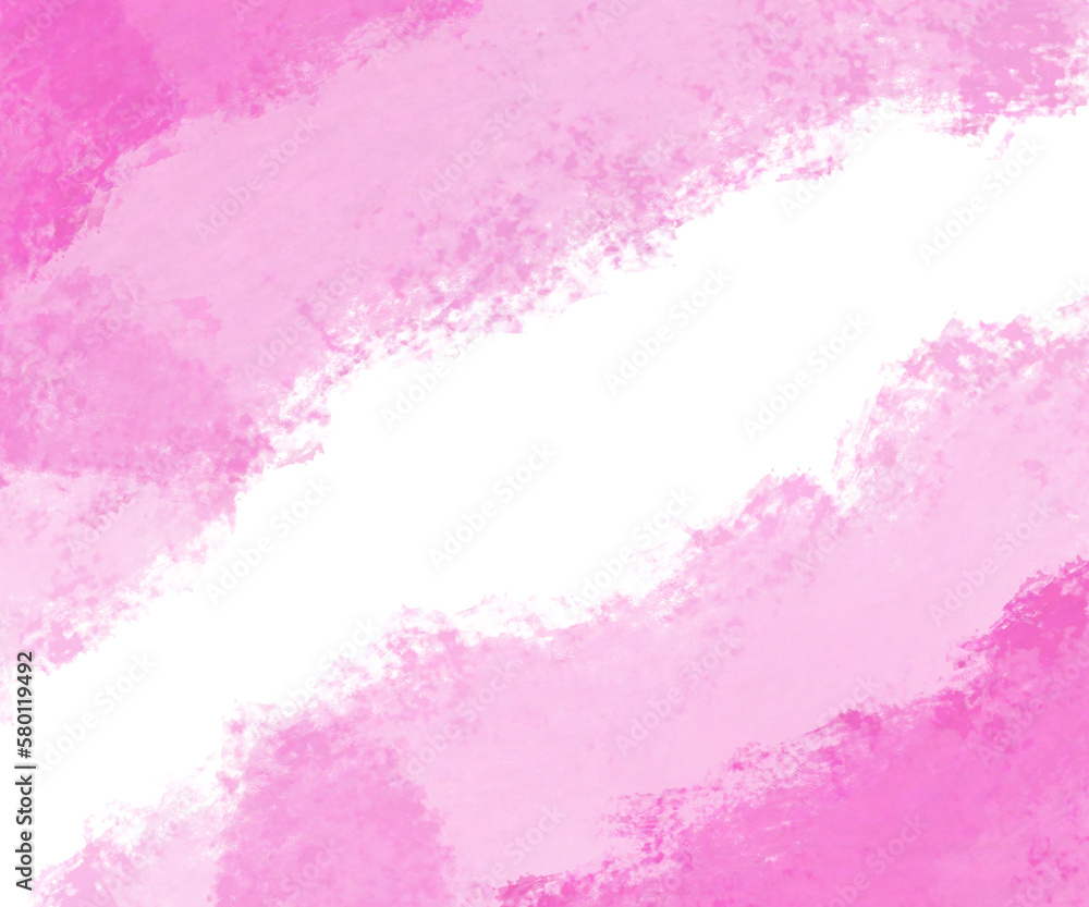 Soft Pink mixed watercolor background  