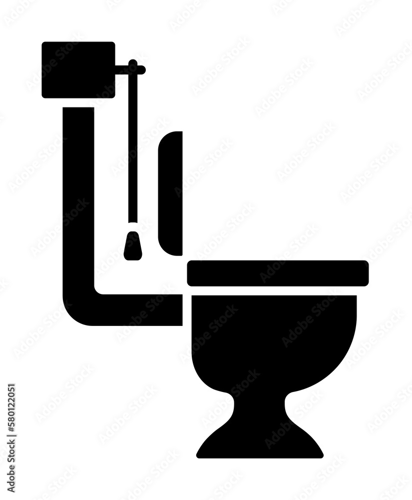 Closed, restroom, seat, toilet icon. Simple bathroom icons for ui and ux, website or mobile application on white background Closed, restroom, seat, toilet icon. Simple bathroom icons for ui and ux, website or mobile application on white background