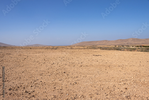 Stone desert in centre of the island, Fuerteventura