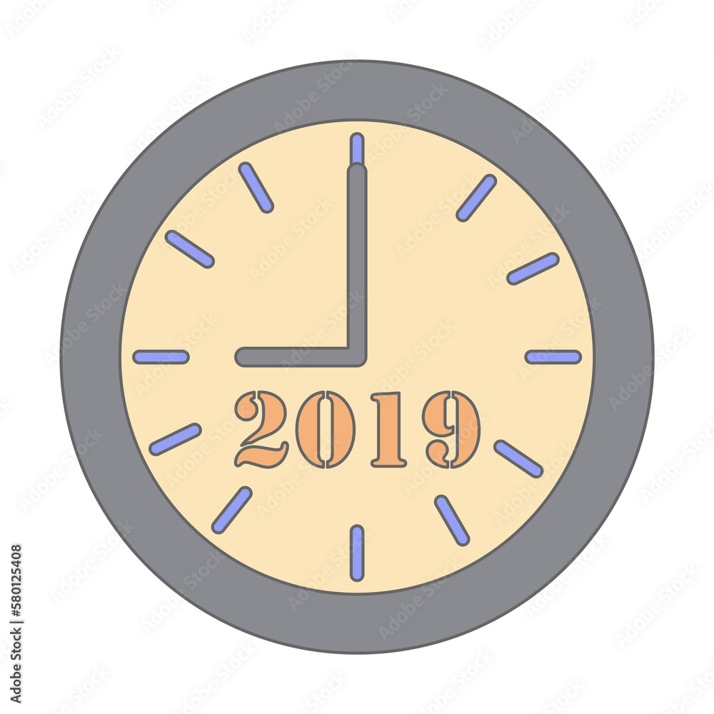 Christmas clock last minutes colored icon. Element of Christmas holiday colored icon. Premium quality graphic design icon. Signs and symbols collection icon for websites on white background Christmas clock last minutes colored icon. Element of Christmas holiday colored icon. Premium quality graphic design icon. Signs and symbols collection icon for websites on white background