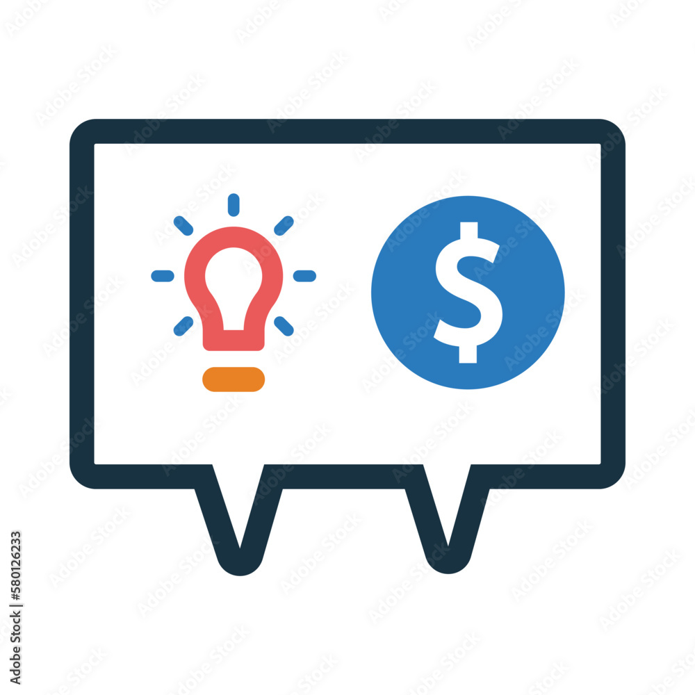 fund, money, idea, bulb, bubble , chat, fund collect chat idea icon fund, money, idea, bulb, bubble , chat, fund collect chat idea icon