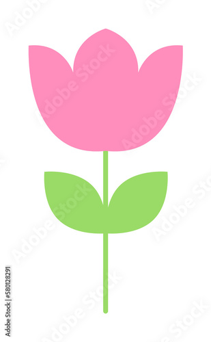 Flower plant color icon. Simple color elements of religious holiday for ui and ux, website or mobile application on white background © rashadaliyev