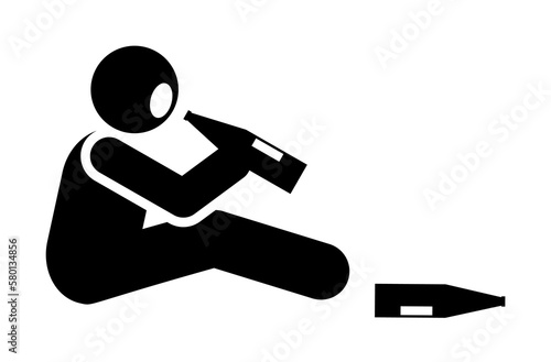 Drink, alcohol, hard icon. Element of liver cancer icon. Premium quality graphic design icon. Signs and symbols collection icon for websites, web design on white background