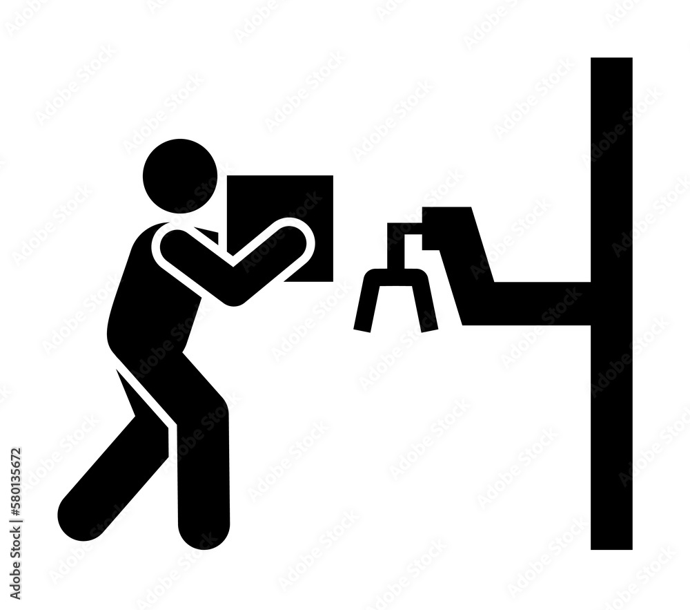 Box, job, factory, joint, assembly icon. Element of manufacturing icon. Premium quality graphic design icon. Signs and symbols collection icon for websites, web design on white background Box, job, factory, joint, assembly icon. Element of manufacturing icon. Premium quality graphic design icon. Signs and symbols collection icon for websites, web design on white background
