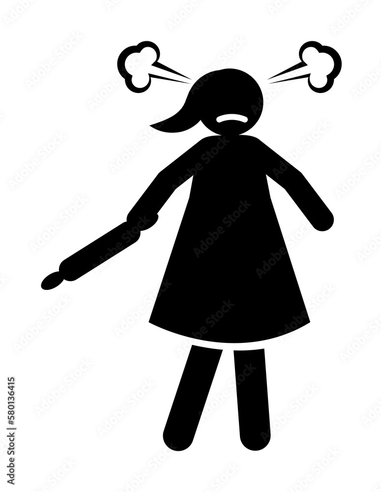 Angry, scorn, woman icon. Element of negative character traits icon. Premium quality graphic design icon. Signs and symbols collection icon for websites on white background Angry, scorn, woman icon. Element of negative character traits icon. Premium quality graphic design icon. Signs and symbols collection icon for websites on white background