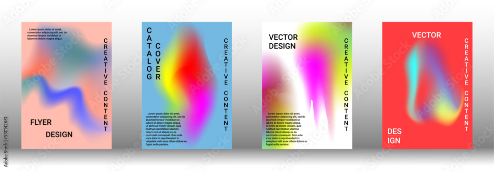 Artistic covers design. Creative fluid colors backgrounds. Set of abstract covers Artistic covers design. Creative fluid colors backgrounds. Set of abstract covers