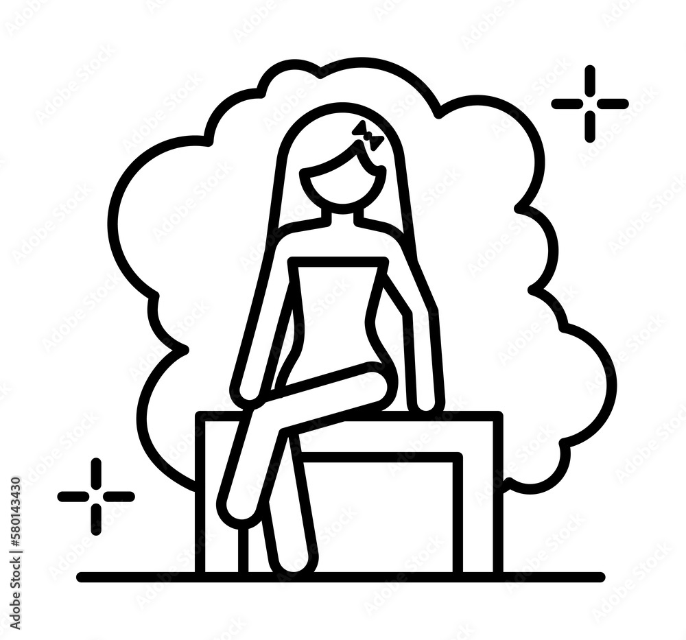 Sauna icon. Simple line, outline of spa icons for ui and ux, website or mobile application on white background Sauna icon. Simple line, outline of spa icons for ui and ux, website or mobile application on white background