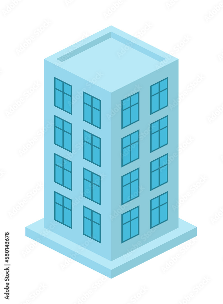 isometric office building. Element of color isometric building. Premium quality graphic design icon. Signs and symbols collection icon for websites, web design on white background isometric office building. Element of color isometric building. Premium quality graphic design icon. Signs and symbols collection icon for websites, web design on white background