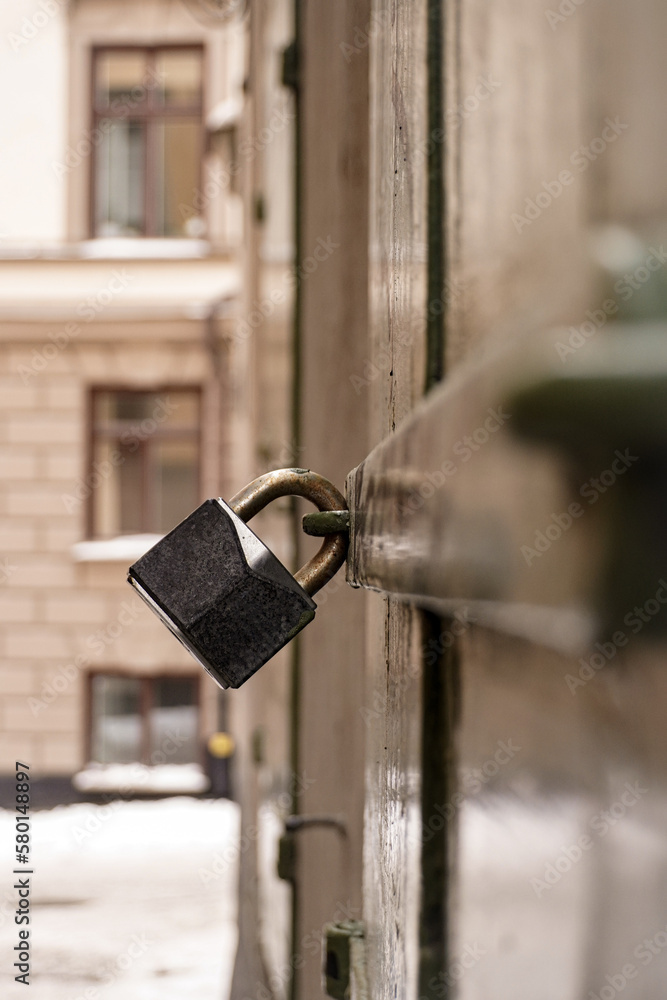 lock and chain lock and chain