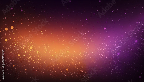 Abstract Background, Orange and Purple. Created with Generative AI.