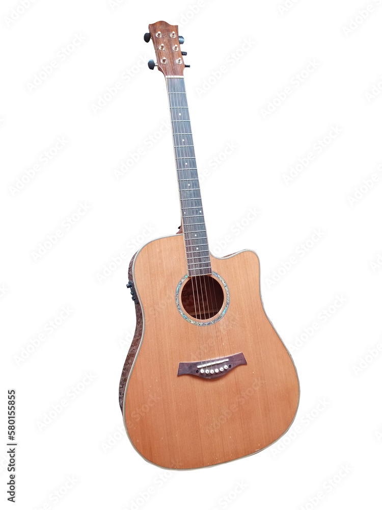 Naklejka premium musical instrument guitar