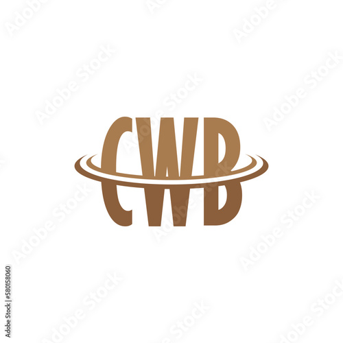 Initial letter BWC,WBC,CWB logo vector designs photo