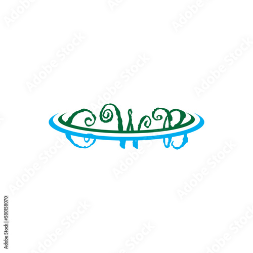 Initial letter BWC,WBC,CWB logo vector designs photo